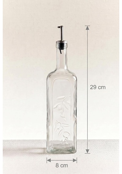 Paşabahçe Paşabahçe Homemade Metal Tıpalı Yağlık & Sirkelik, Şeffaf, 1 Litre Diğer
