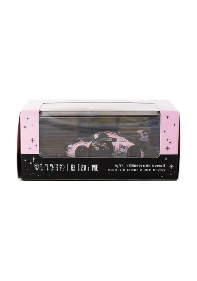 Mey İthalat 1/64 Model Araç R8 Lms Gt3 Evo Iı Macau Gt Cup - Fıa Gt World Cup 2024 10 With Tarmac Cards Combo Set