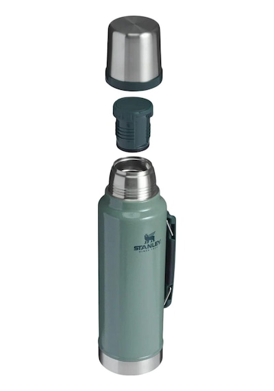 Stanley The Legendary Classic Bottle 1.4l / 1.5qt Hammertone Green Termos As1011347119 Yeşil 05287009