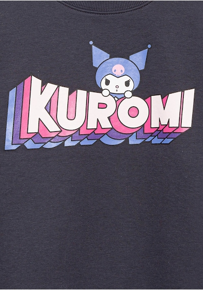 Mavi Kuromi Kömür Siyah Kız Çocuk Sweatshirt M7s10139-70087 Kömür Siyah