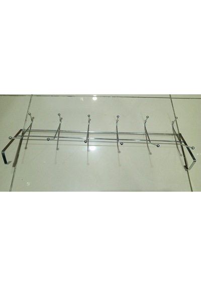 Metal Kapı Arkası Askı Krom