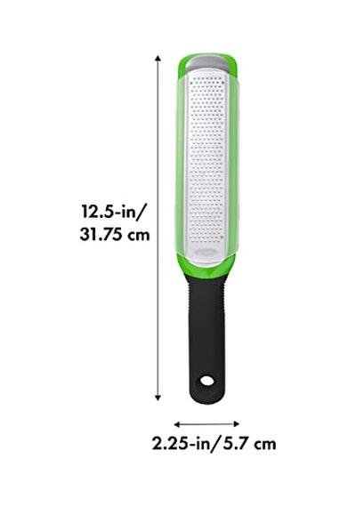 Oxo Good Grips İşlenmiş Paslanmaz Çelik Baharat Rendesi, Yeşil - Limonlar Ve Daha Fazlası İçin 12v
