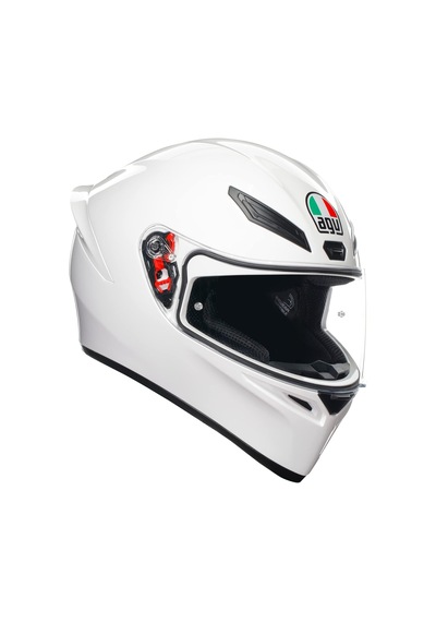 K1 S Motosiklet Kaskı Mono Kapalı Kask White L Beyaz