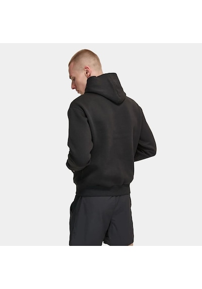 New Balance Siyah Erkek Hoodie Kapşonlu Sweatshirt Unh3350-bk Siyah
