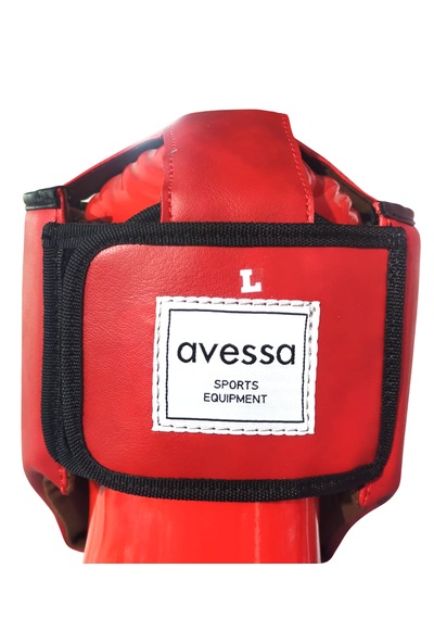 Avessa Açık Boks Kaskı Kırmızı