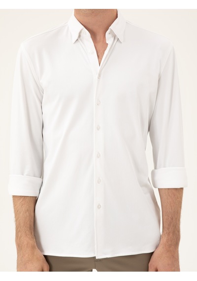 Cacharel Beyaz Slim Fit Gömlek 15841036