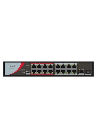Hılook Ns-0318p-130 16 Port 10/100 16 Port Poe+ 1 Port Uplınk+ 1 Sfp 130w Fast Ethernet Swıtch-220104