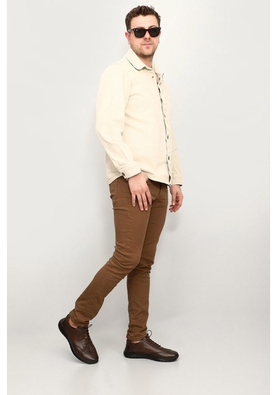 Gönderi(R) Erkek Taba Antik Bağcıklı Kauçuk Taban Hakiki Deri Sneaker Ddma73542600 Taba