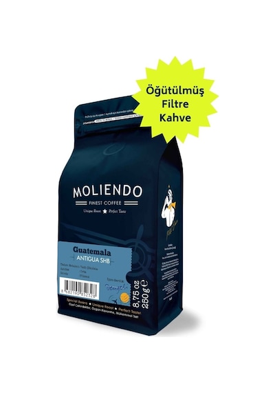 Moliendo Guatemala Antigua Shb Yöresel Öğütülmüş Filtre Kahve 250 G