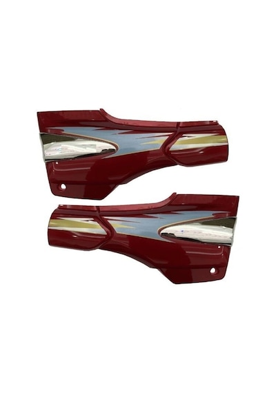 Kanuni Seyhan 125 T Yan Kapak Kırmızı Takım 125-t002