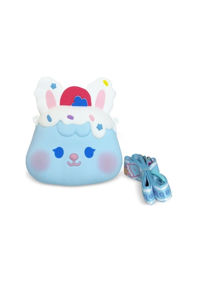 Ogi Mogi Toys Silikon Mavi Tavşan Omuz Çantası