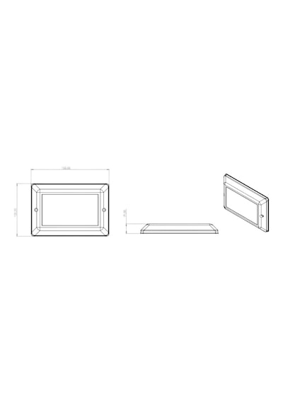 Sıva Üstü Led Havuz Lambası Beyaz,yeni Slim Model, Su Altında Kullanılır.dc 12v,ıp 68 Özellikli 20 W Güç,yüksek İletkenli Alüminyum Pcb Devresi,akım Kontrol Üniteli Enerji Sınıfı A