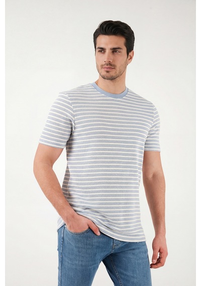 Buratti Erkek T Shirt 5904027 Mavi Mavi