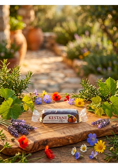Çikolatalı Kestane Şekeri - 65 Gr X 18 Adet - 1 Kutu