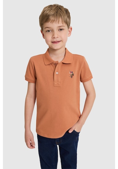 U.s. Polo Assn. Erkek Çocuk Gül Kurusu Tişört Basic 50325608-vr026 Gul Kurusu