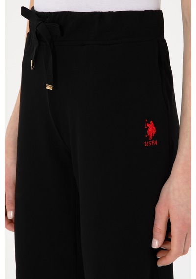 U.s. Polo Assn. Kadın Siyah Şort Örme 50300866-vr046 Siyah