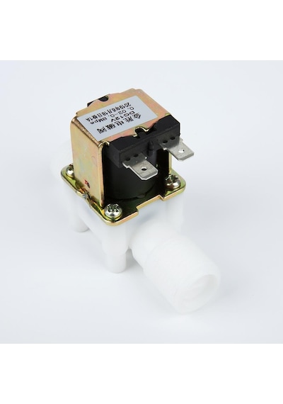 12V DC NC Plastik Su Solenoid Vana - 1/2"
