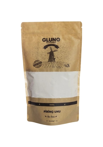 Gluno Glutensiz Pirinç Unu 500 G