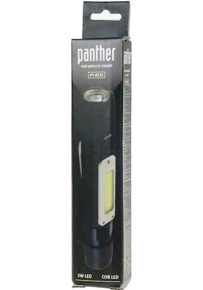 Panther Pt-4272 Usb Şarjlı El Feneri