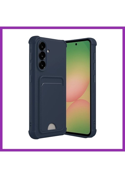 Bezos Samsung Galaxy A17 5g Kelvin Kartvizitli Silikon - Lacivert Bty