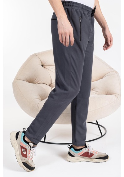 Mutlu City Double Face Kumaş Basic Düz Model Rahat Kalıp Pantolon Kesim Trend Erkek Eşofman Altı-2990-füme Füme Mutlu City Double Face Kumaş Basic Düz Model Rahat Kalıp Pantolon Kesim Trend Erkek Eşofman Altı-2990-füme Füme