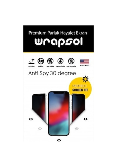 Google Pixel 8 Parlak Hayalet Gizli Ekran Koruyucu Privacy Film