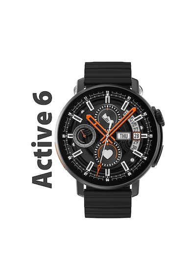 Active6  Yuvarlak Alüminyum Kasa Akıllı Saat
