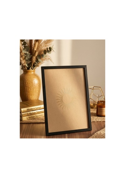 33x48 Cm Siyah Çerçeve - Modern Poster Ve Resim Çerçevesi - Yerli Üretim