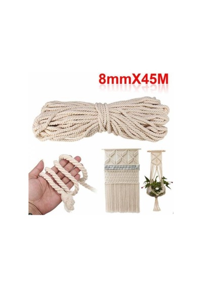 8 Mm Pamuk Makrome Ipi 3 Büküm