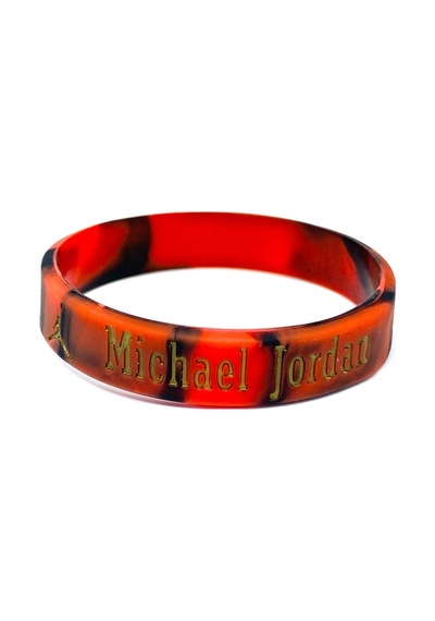 Michael Jordan Çok Renkli Basketbol Nba Bileklik Çok Renkli Çok Renkli