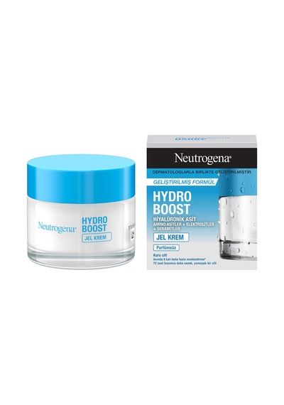 Neutrogena Hydro Boost Gel Cream Nemlendirici Kuru Ciltler İçin Krem 50 Ml - 4 Adet Tarı