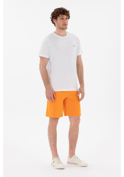 U.s. Polo Assn. Erkek Turuncu Şort Örme 50279579-vr051 Turuncu
