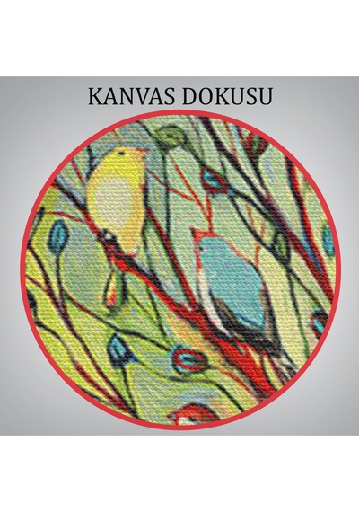 27 Kuş Tablosu - 27 Birds-6654 35 X 50
