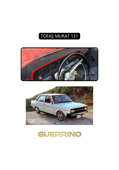 Tofaş Murat 131torpido Koruma Halısı Siyah Kenar