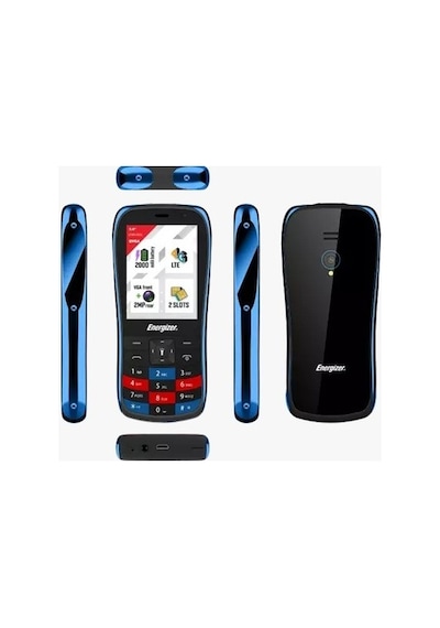 Energızer E284s Dual 4g Black-blue Tuşlu Cep Telefonu Energızer Türkiye li