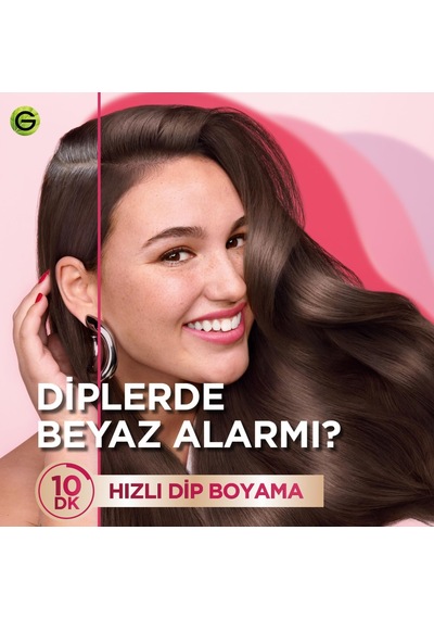 Color Shampoo Retouch Şampuan Kolaylığında Dip Boyası, Açık Kahve 5.0