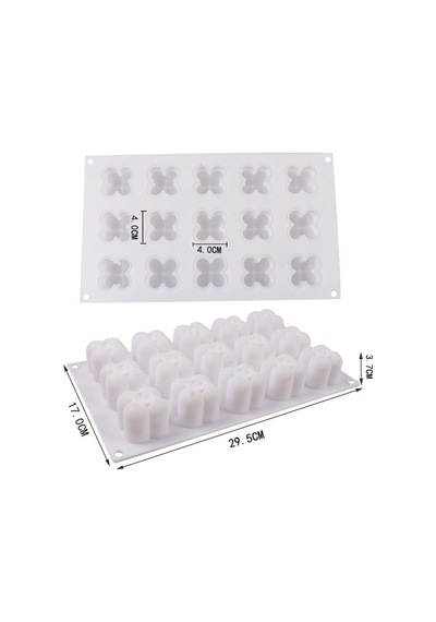 Bubble Mum Silikon Kalıbı 3d Mini Çoklu Bubble Kalıbı Bakeware 15 Li