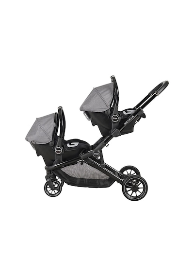 Prego İbiza Plus Travel Sistem İkiz Bebek Arabası 2223 Gri