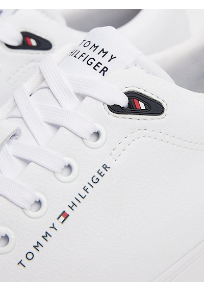 Tommy Hilfiger Th Hı Vulc Core Low Lth Iı Ess Erkek Beyaz Sneaker Fm0fm05511ybs Beyaz Tommy Hilfiger Th Hı Vulc Core Low Lth Iı Ess Erkek Beyaz Sneaker Fm0fm05511ybs Beyaz