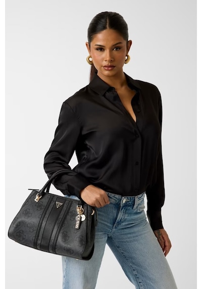Guess Noelle Logo Iı Kadın El Çantası Hwss9672070 Siyah
