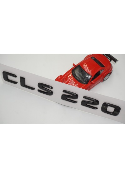 CLS 220 Bagaj Parlak Siyah ABS 3M 3D Yazı Logo