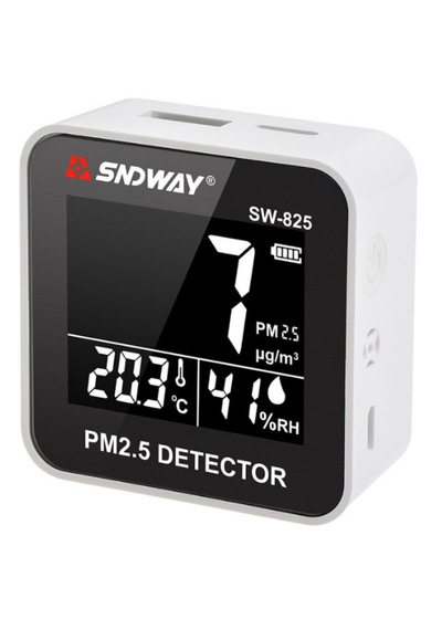 Sndway Sw-825 Pm2.5 Partikül Ölçer - Sıcaklık Ve Nem Monitörü