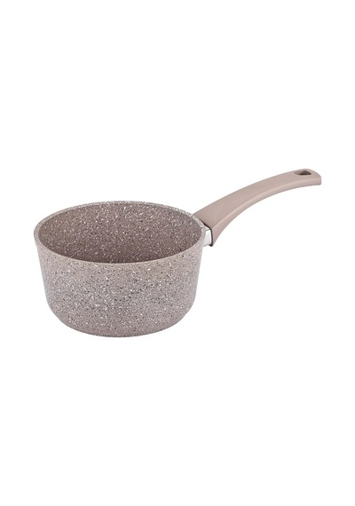 3217 Tek Parça Bio Granit Sütlük 20x10 Cm Sütlü Kahve Rengi