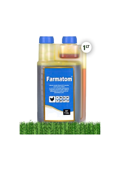 Munich Vet Farmatom Multi Vitamin Kanatlı Hayvan Vitamini 1 Litre - Kuşlar Için Vitamin