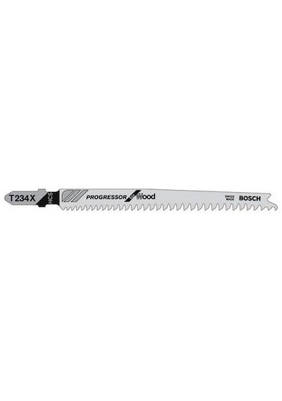 Bosch T 234 X Progressor For Wood Dekupaj Testeresi Bıçağı 5'Li - 2608633528