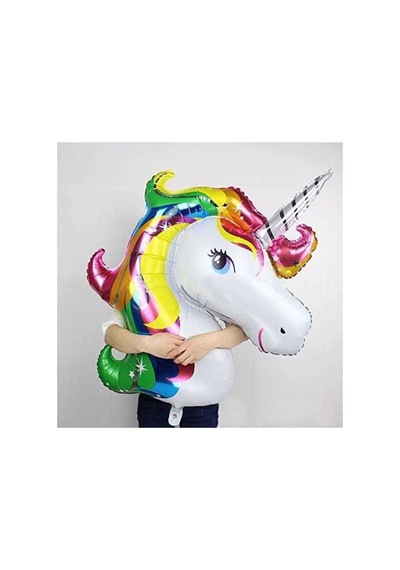 Unicorn Renkli Folyo Balon 418