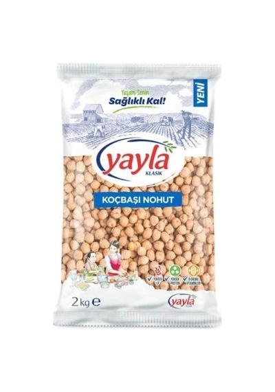 Yayla 2 Kg Nohut 9 Mm 10'li Paket