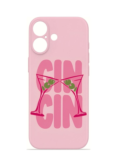 Apple iPhone Uyumlu 17 Vorian İnce Kamera Korumalı Mika Kılıf Gin O Clock Gin O Clock Mika