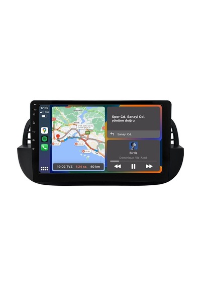 Fiat 500 Multimedya Sistemi 2008-2014 Crv-4652xaab
