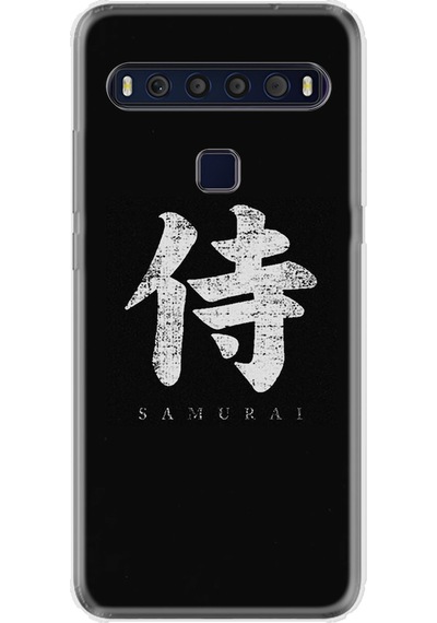 Tcl 10L Kilif Desenli Silikon Kilif Samurai 1340 499458300